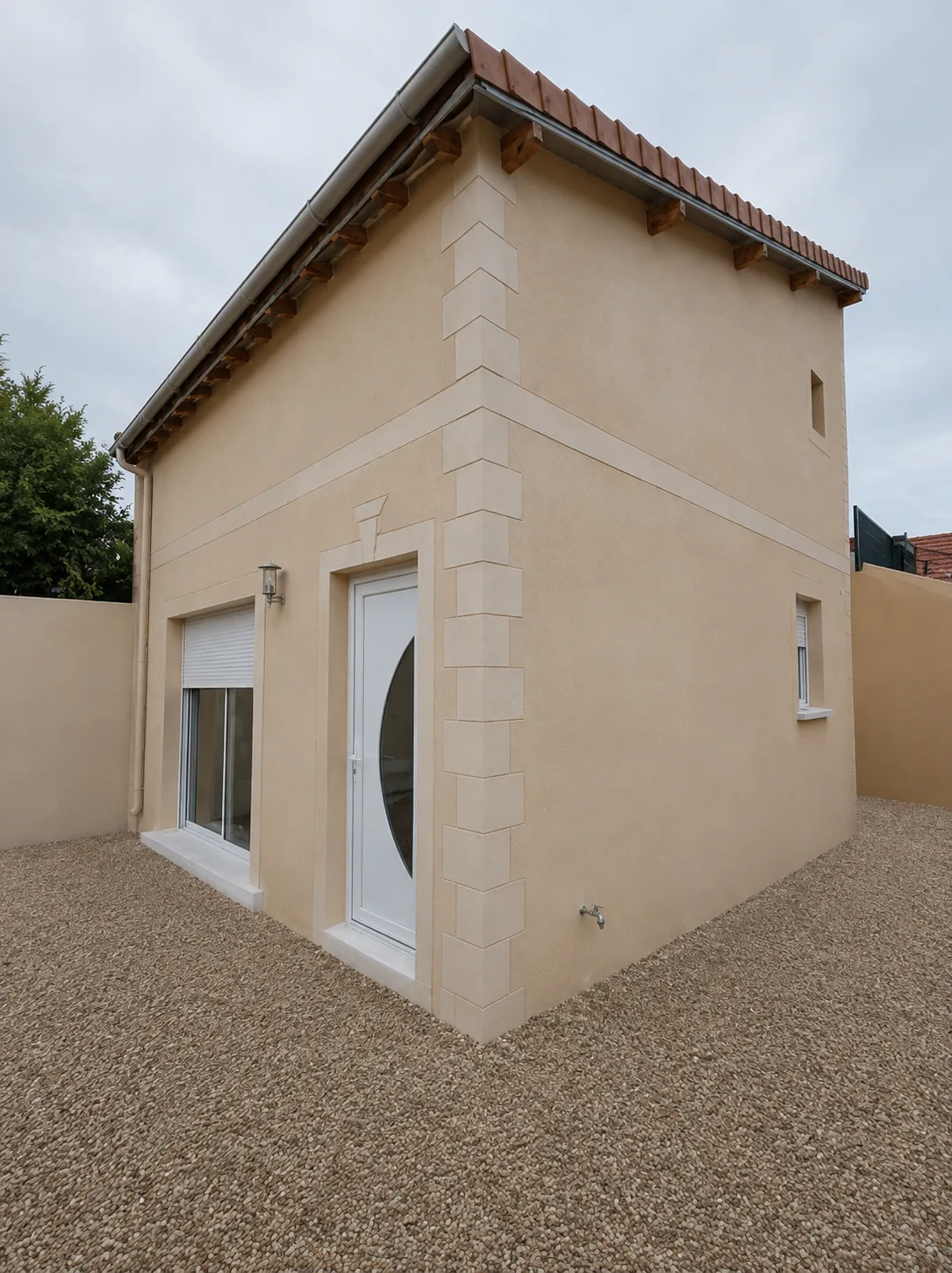 Façade après ravalement